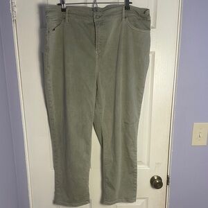 Chico's Green Ankle & Cropped Jeans